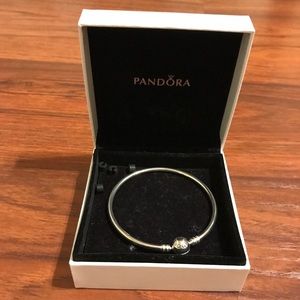 Pandora Sterling Silver Bangle Bracelet